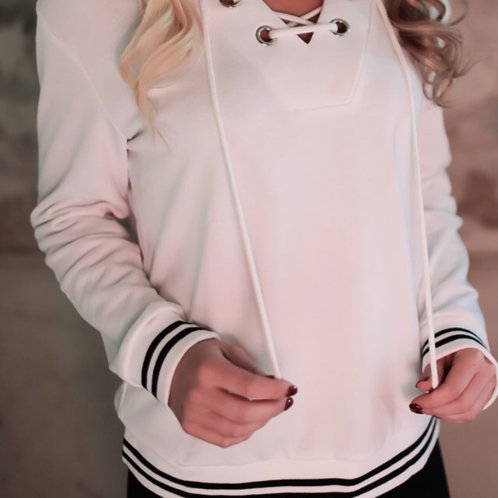 Low stock M-L Adorable preppy sweatshirt - Picture 4 of 7
